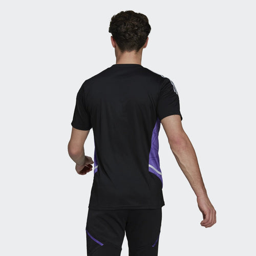 Maillot d'entrainement Real Madrid 2022/2023 - Noir/Blanc/Violet - Footkorner