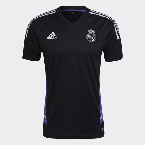 Maillot d'entrainement Real Madrid 2022/2023 - Noir/Blanc/Violet - Footkorner