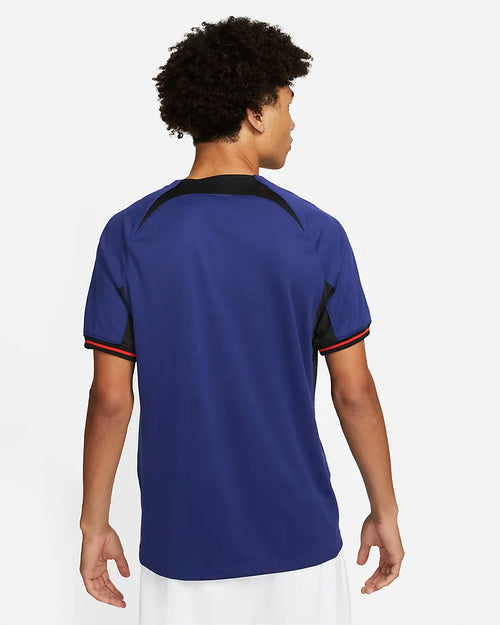 Camiseta Holanda 2ª equipación 2022 - Azul/Naranja - Footkorner