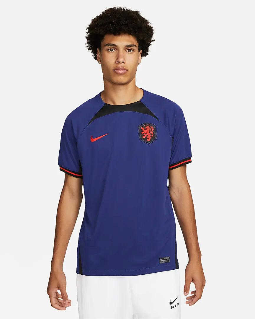 Camiseta Holanda 2ª equipación 2022 - Azul/Naranja