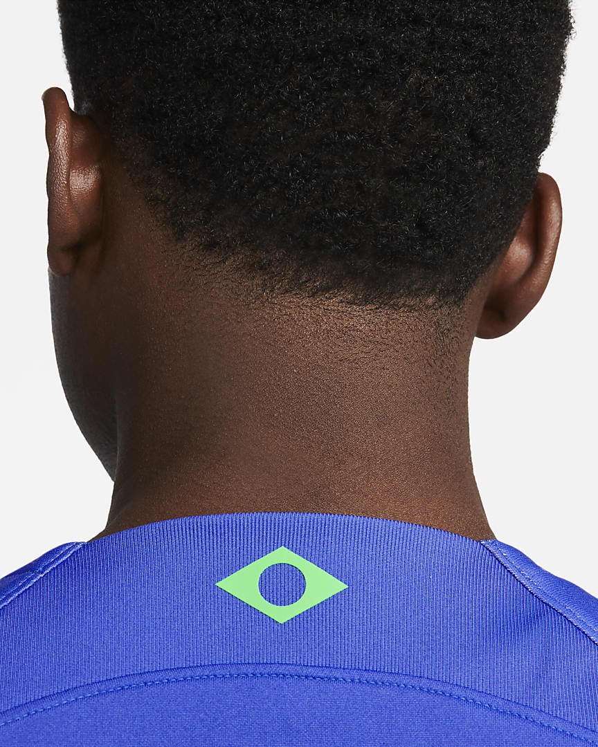 FootkornerMaglia Brasile Away 2022 - Blu/Verde