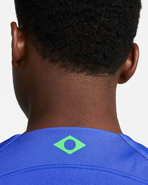 Maglia Brasile Away 2022 - Blu/Verde - Footkorner