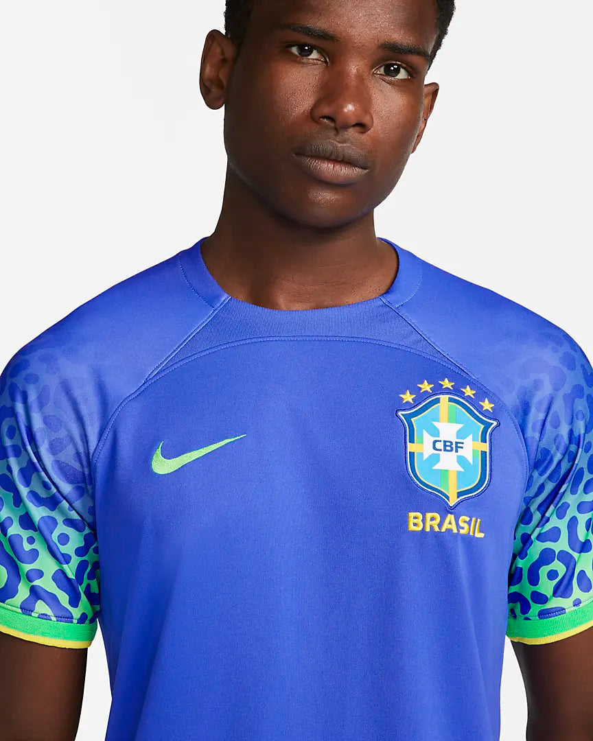 FootkornerMaglia Brasile Away 2022 - Blu/Verde