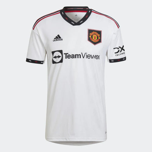 Camiseta Manchester United 2ª equipación 2022/2023 - Blanco/Negro/Rojo - Footkorner