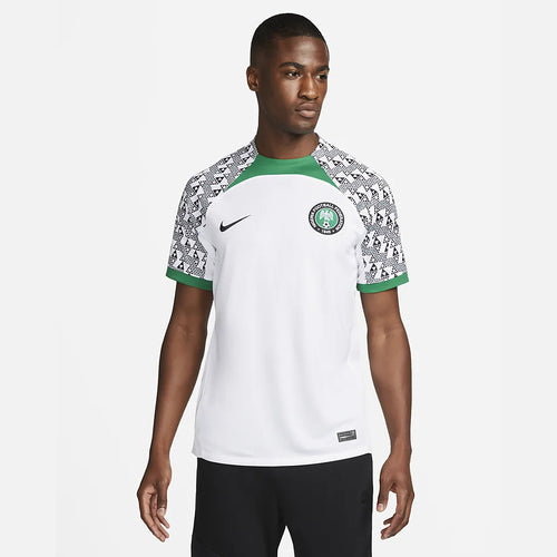 Nigeria Away Jersey - White/Green/Black - Footkorner