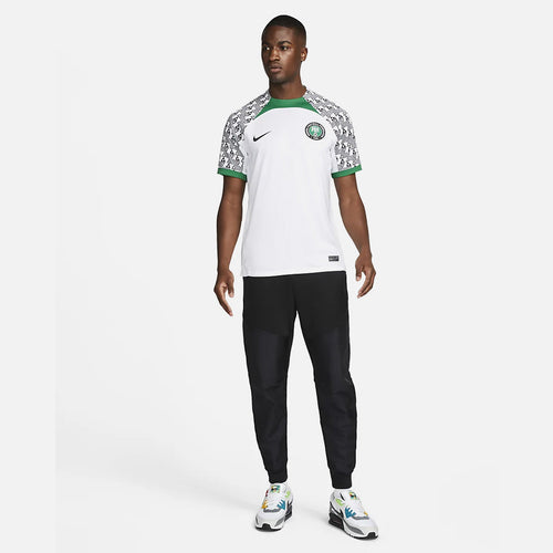 Nigeria Away Jersey - White/Green/Black - Footkorner