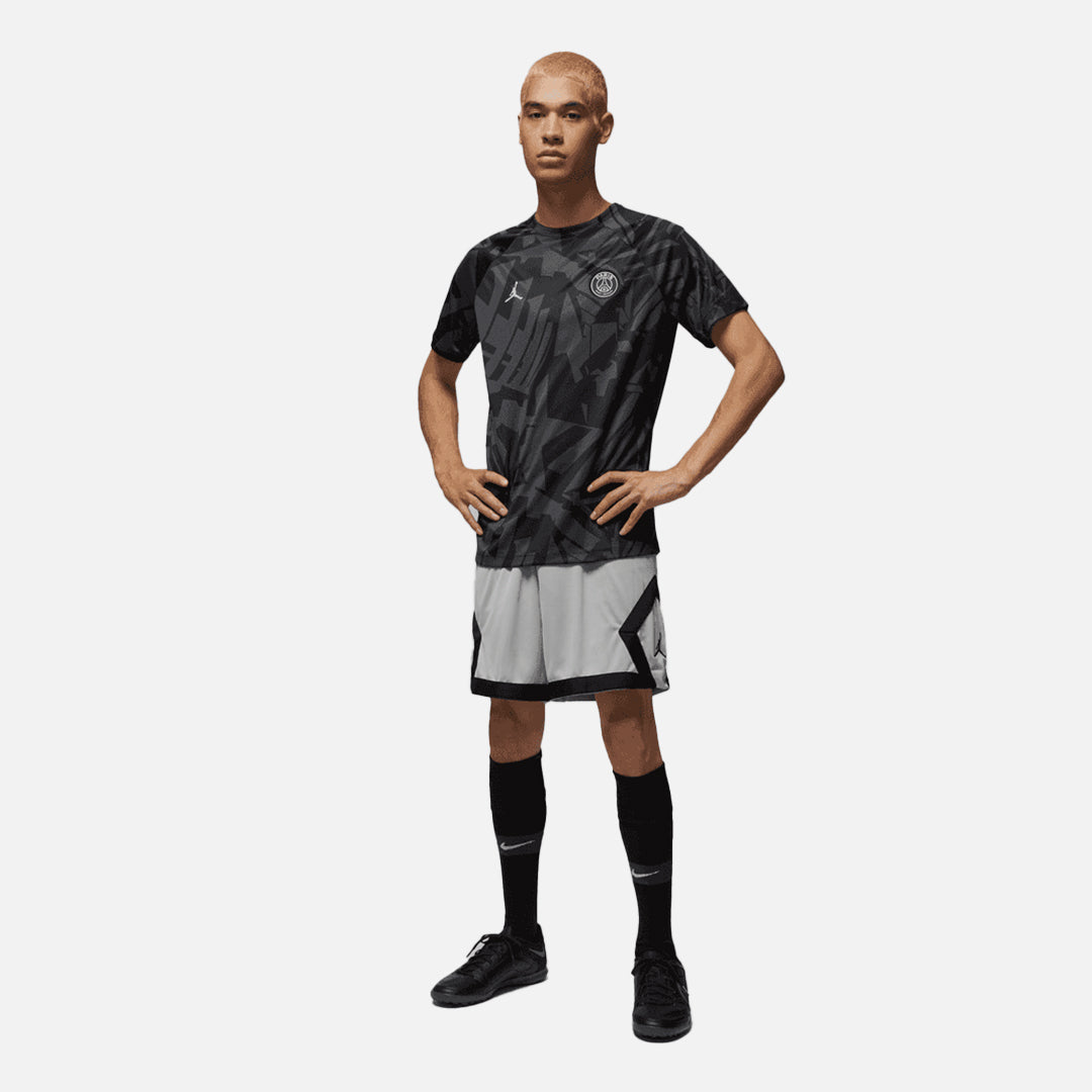 FootkornerMaglia Pre Gara PSG X Jordan 2022/2023 - Nera/Grigia