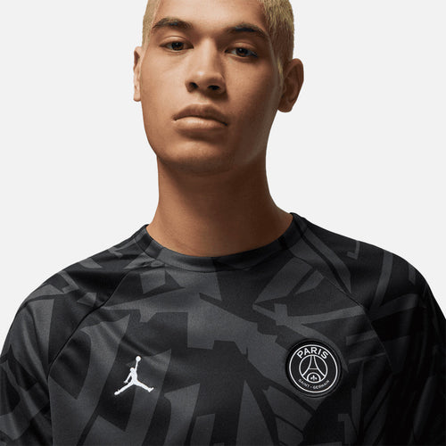 Maglia Pre Gara PSG X Jordan 2022/2023 - Nera/Grigia - Footkorner