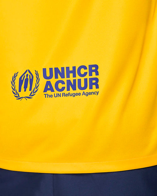 Camiseta FC Barcelona Cuarta Equipación 2023 - Amarillo/Rojo/Azul - Footkorner