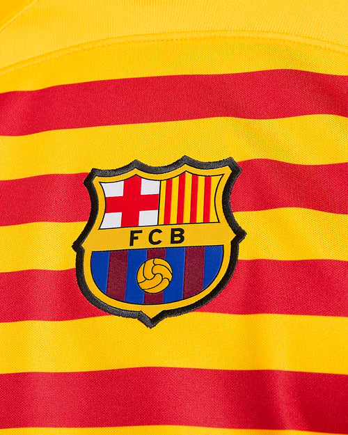 Camiseta FC Barcelona Cuarta Equipación 2023 - Amarillo/Rojo/Azul - Footkorner