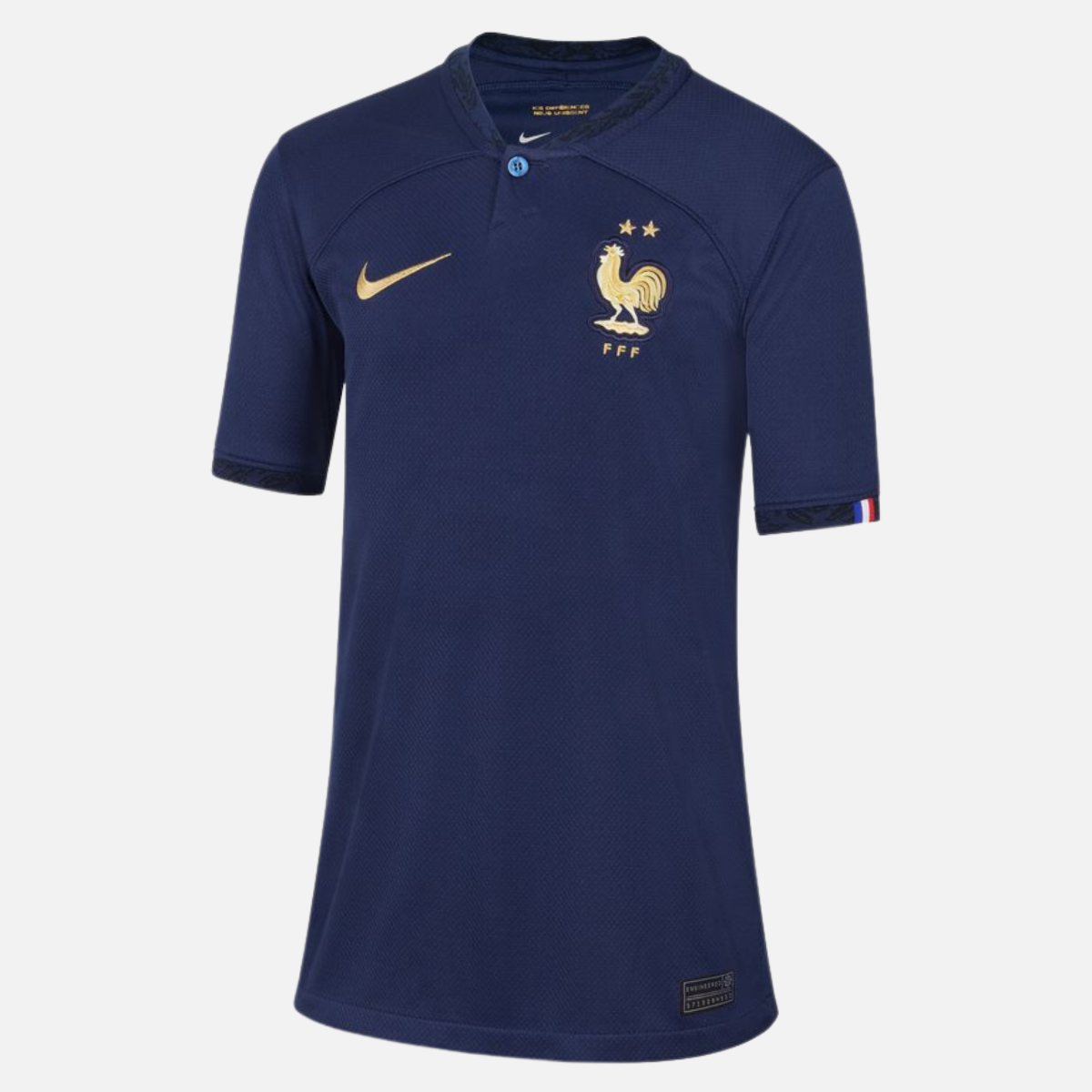 France Youth Home Jersey 2022 - Blue/Gold