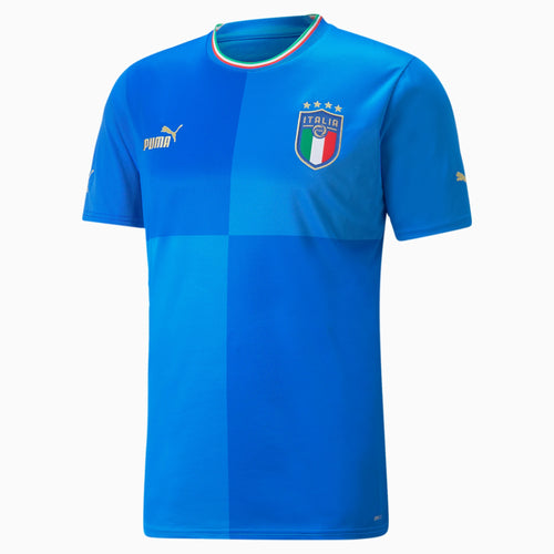 Italien Heimtrikot 2022 – Blau - Footkorner