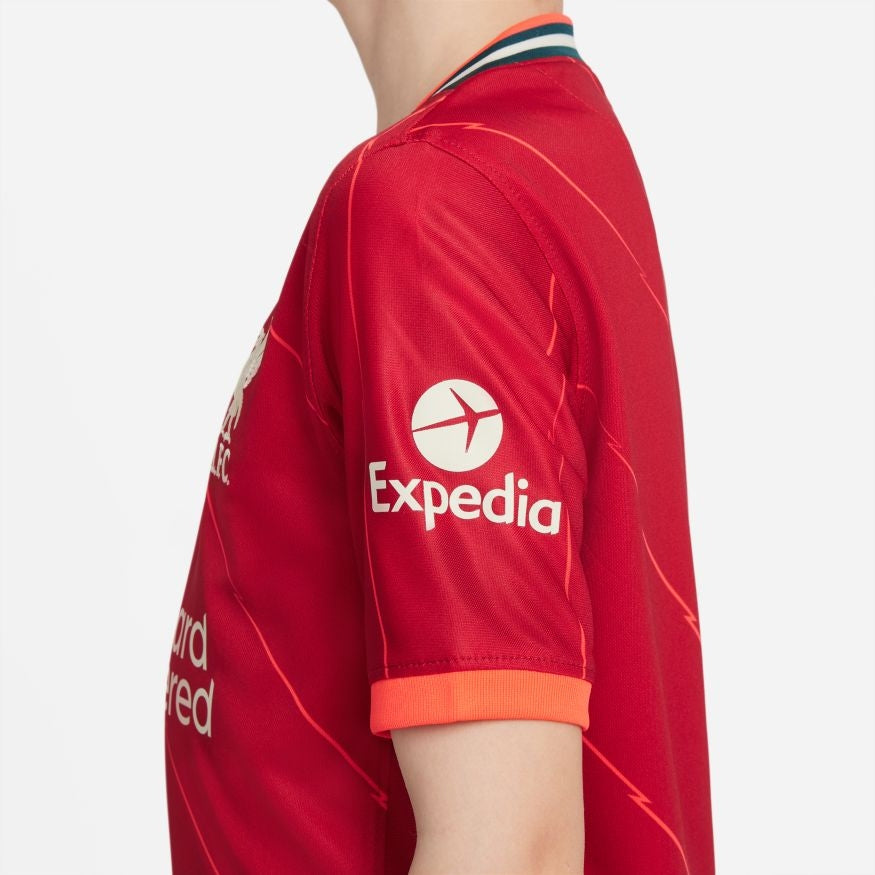Liverpool Home Junior Shirt 2021/2022 - Red