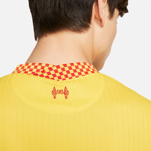 Maillot Liverpool Third 2022 - Jaune - Footkorner