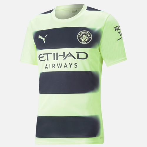 Maillot Manchester City Third 2022/2023 - Vert/Noir - Footkorner