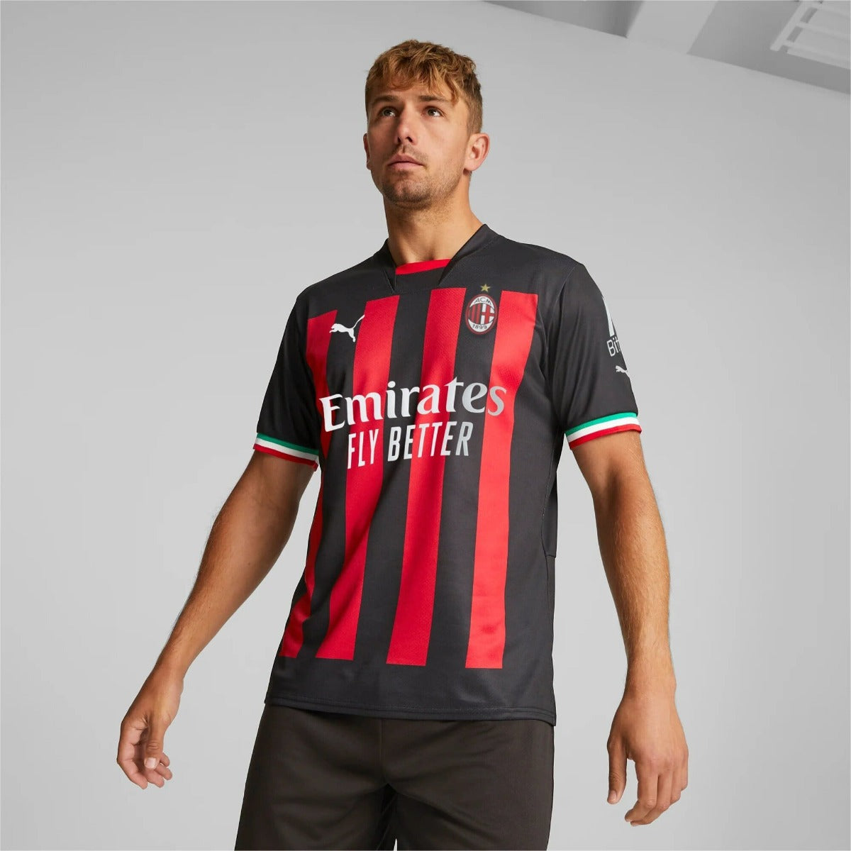 AC Milan Home Shirt 2022/2023 - Red/Black