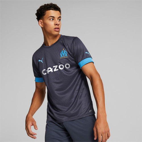 Maillot OM Extérieur 2022/2023 - Bleu Marine - Footkorner
