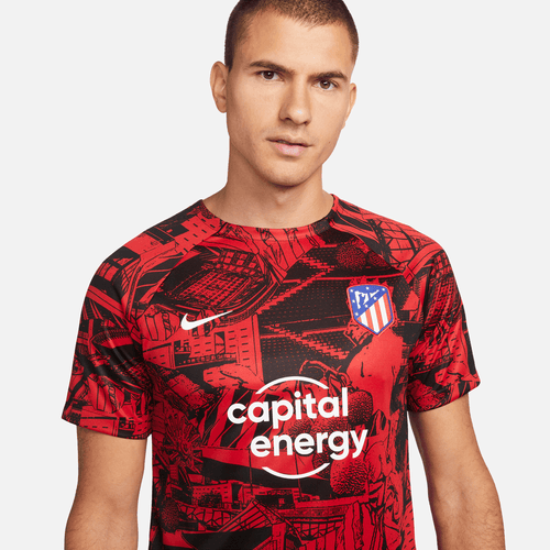 Maillot Pré-match Atletico Madrid 2022/2023 - Rouge/Noir - Footkorner