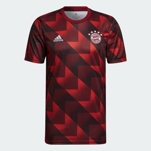 Maillot Pré-Match Bayern Munich 2022/2023 - Rouge/Noir - Footkorner