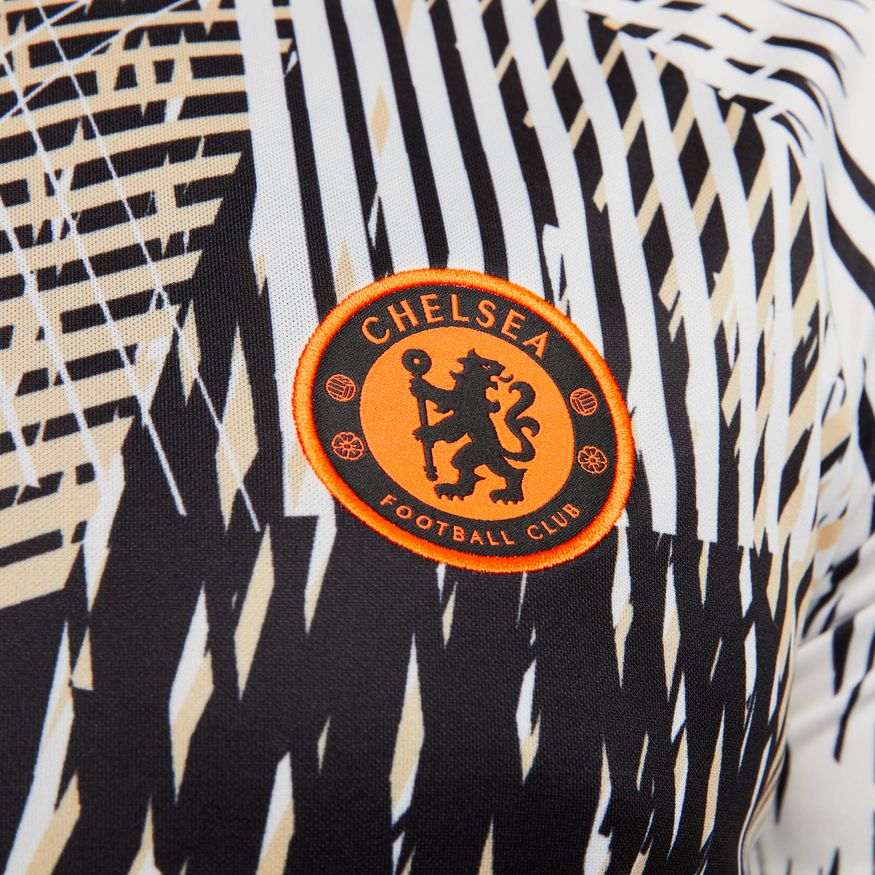 FootkornerChelsea Pre-Match Shirt 2022/2023 - Beige/Black/White 