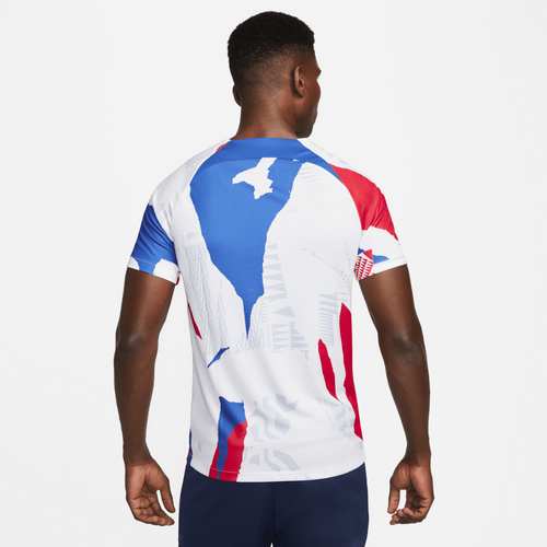 Trikot Équipe de France Pre-Match - Weiß/Blau/Rot - Footkorner