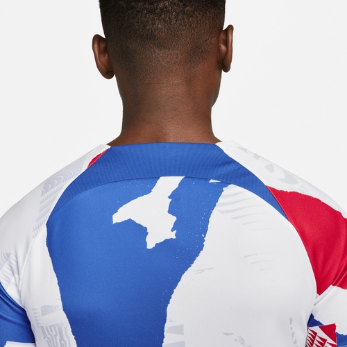 Trikot Équipe de France Pre-Match - Weiß/Blau/Rot - Footkorner