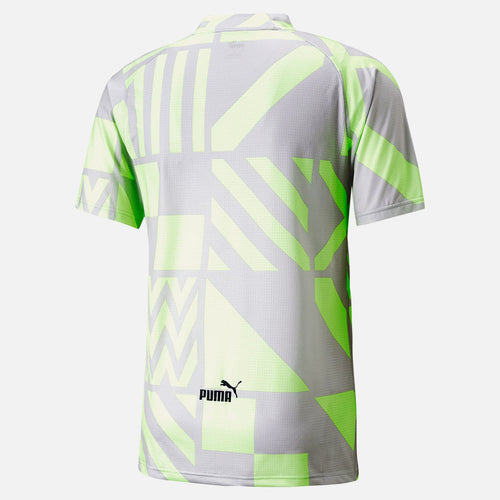 Manchester City 2022/2023 Pre-Match-Trikot – Grün/Grau - Footkorner