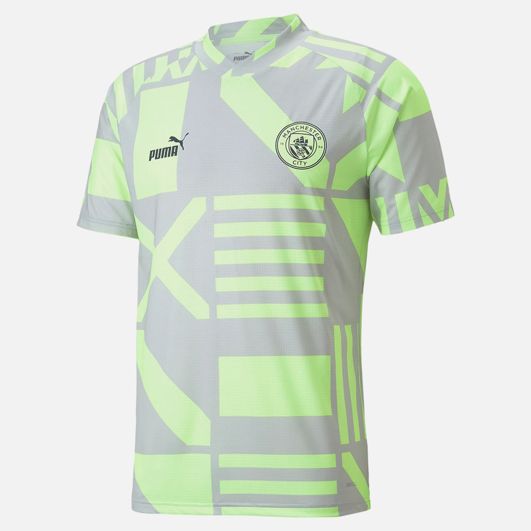 Maillot Pré-Match Manchester City 2022/2023 - Vert/Gris