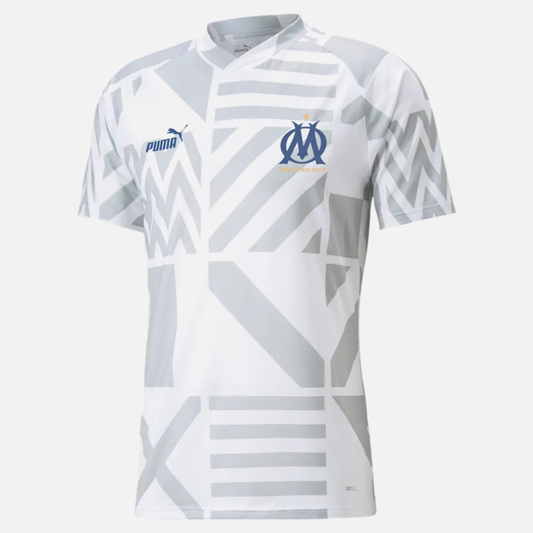FootkornerOM Pre-match jersey 2022/2023 - White/Grey/Blue