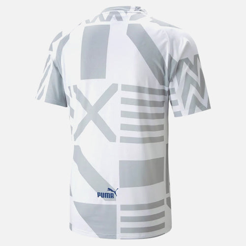 OM Pre-match jersey 2022/2023 - White/Grey/Blue - Footkorner