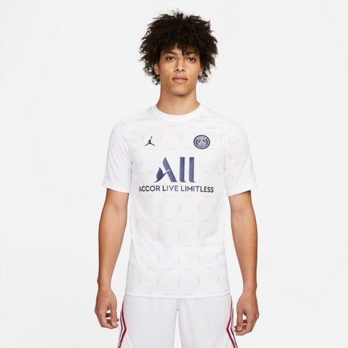 Maglia pre-partita PSG 2022 - Bianca/Blu  - Footkorner