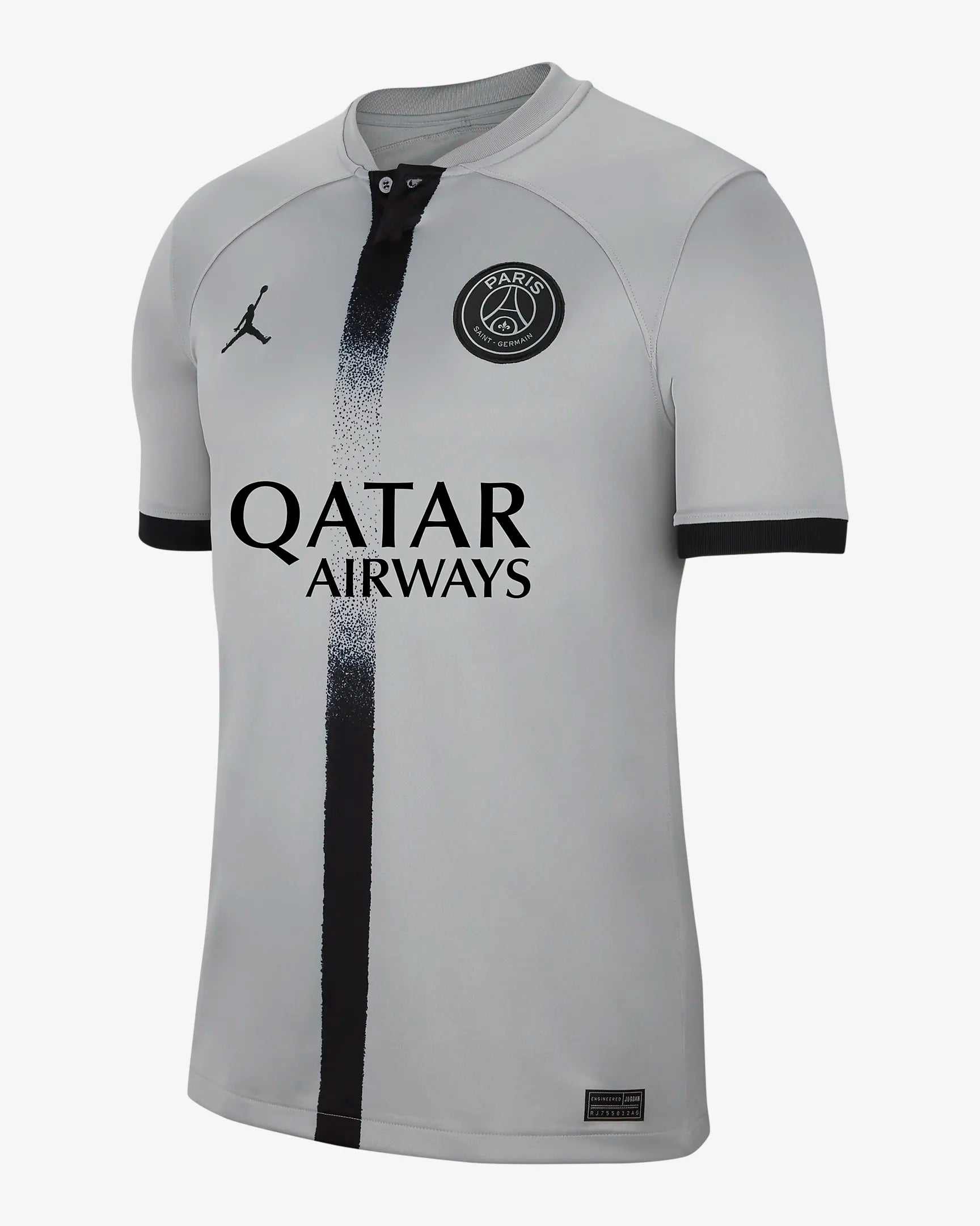 PSG Away Shirt 2022/2023 - Grey/Black