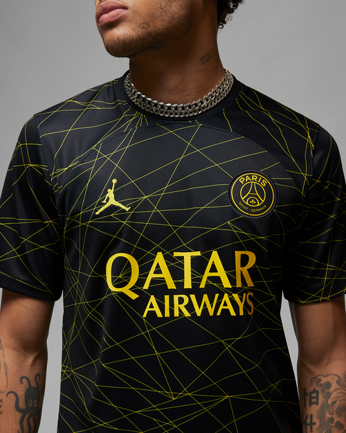 PSG Fourth jersey 2022/2023 - Black/Gold - Footkorner