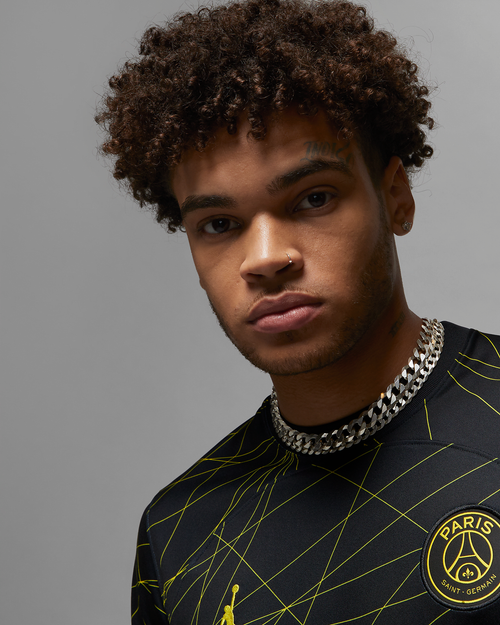 PSG Fourth jersey 2022/2023 - Black/Gold - Footkorner