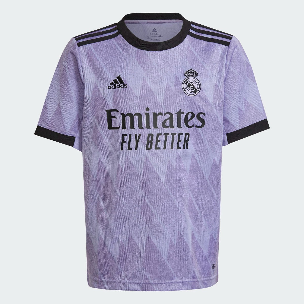FootkornerReal Madrid Junior Auswärtstrikot 2022/2023 – Lila/Schwarz