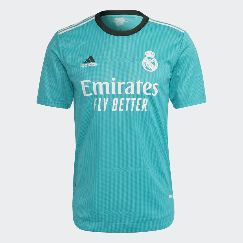 Real Madrid Authentisches Ausweichtrikot 2021/2022 – Blau