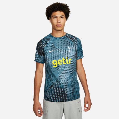 Tottenham Hotspur Pre-Match Shirt 2022/2023 - Blue/Black - Footkorner