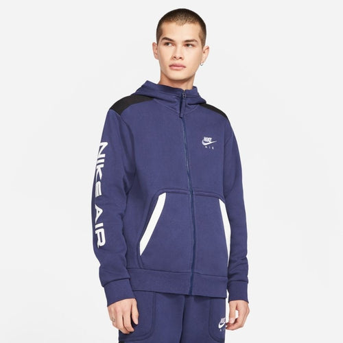 Nike Air Fleece Hoody - Blue - Footkorner