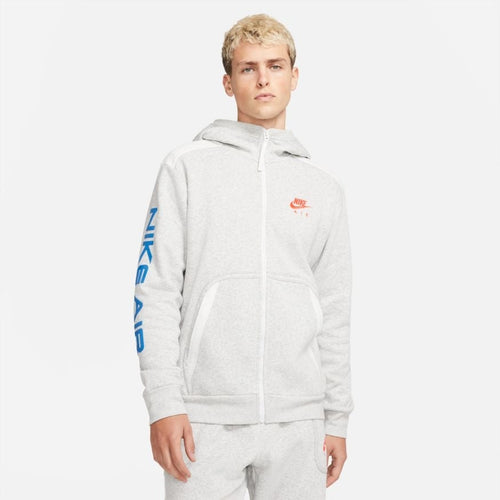 Felpa con cappuccio Nike Air Fleece - grigia - Footkorner