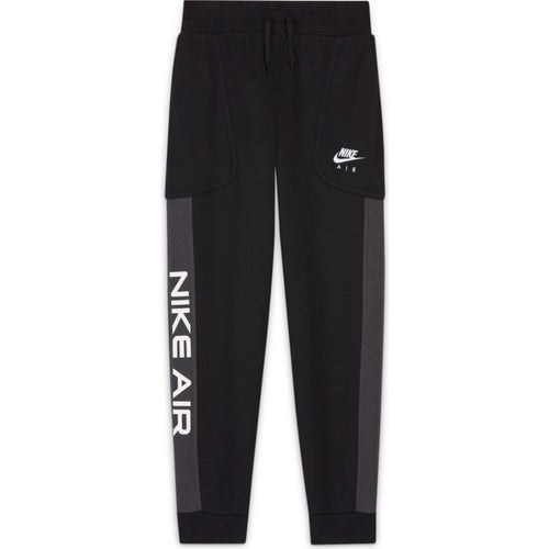 Pantaloni da jogging Nike Air Fleece Junior - neri/grigi - Footkorner