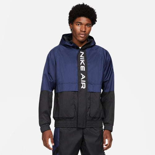 Nike Air Hooded Jacket - Blue/Black - Footkorner