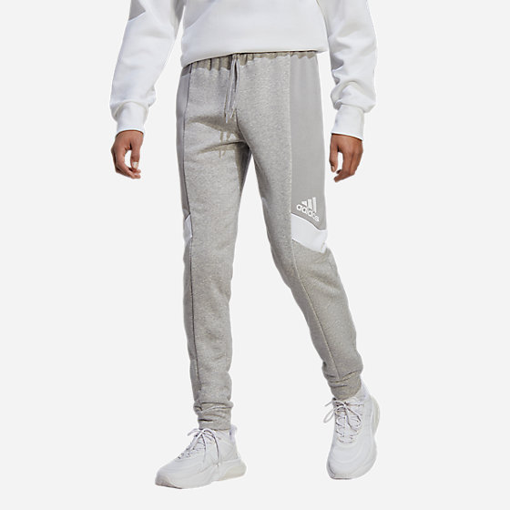 Pantalon Adidas Essentials Colorblock - Gris/Blanc