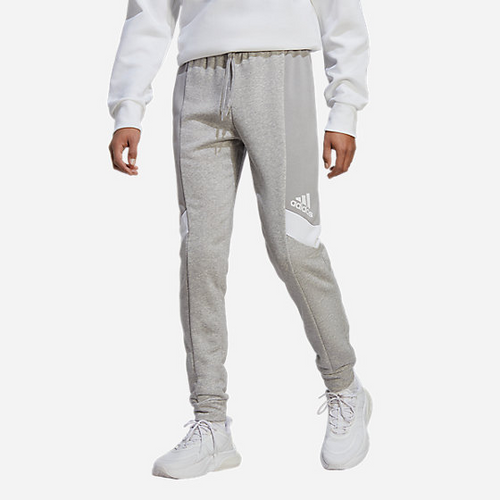 Adidas Essentials Colorblock Pants - Grey/White - Footkorner