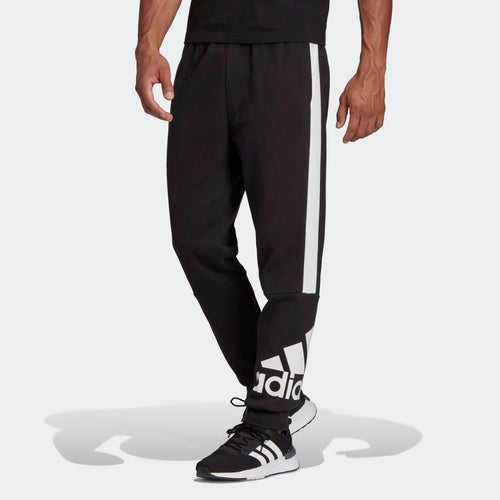 Pantalon Adidas Essentials Colorblock - Noir/Blanc - Footkorner