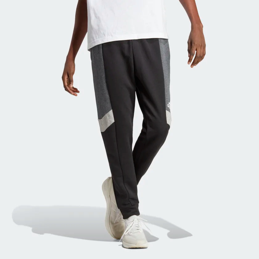 Adidas Essentials Colorblock Hose – Schwarz/Grau