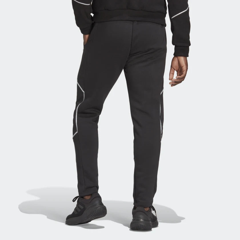 Pantalon Adidas Essentials Reflect-in-the-Dark - Noir