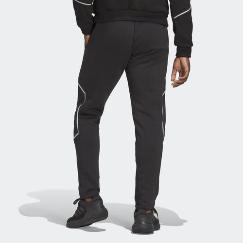 Adidas Essentials Reflect-in-the-Dark Pantaloni - Nero - Footkorner
