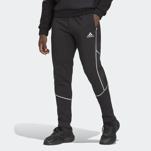 Adidas Essentials Reflect-in-the-Dark Pantaloni - Nero - Footkorner