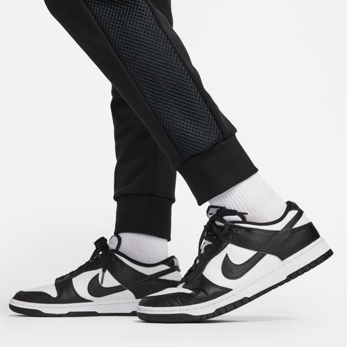 Pantalones Nike Air brushed fleece - Negro/Blanco - Footkorner