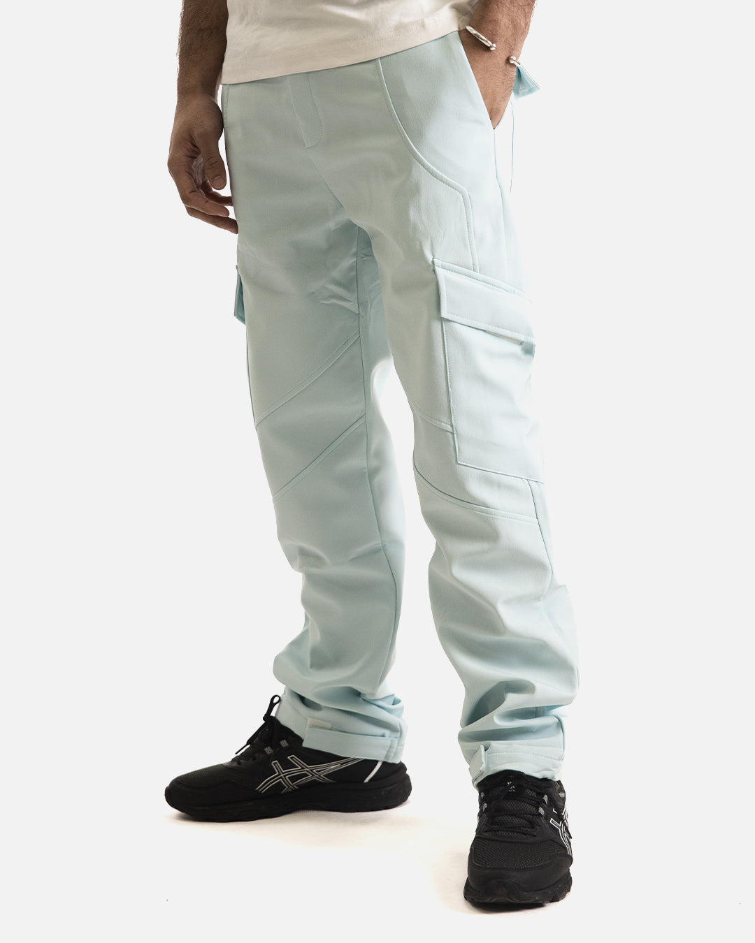 Pantalones cargo ADJ - Azul